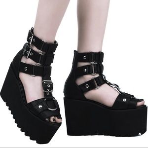 Killstar Death Valley Platform Wedges